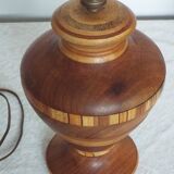 Wooden lamp base