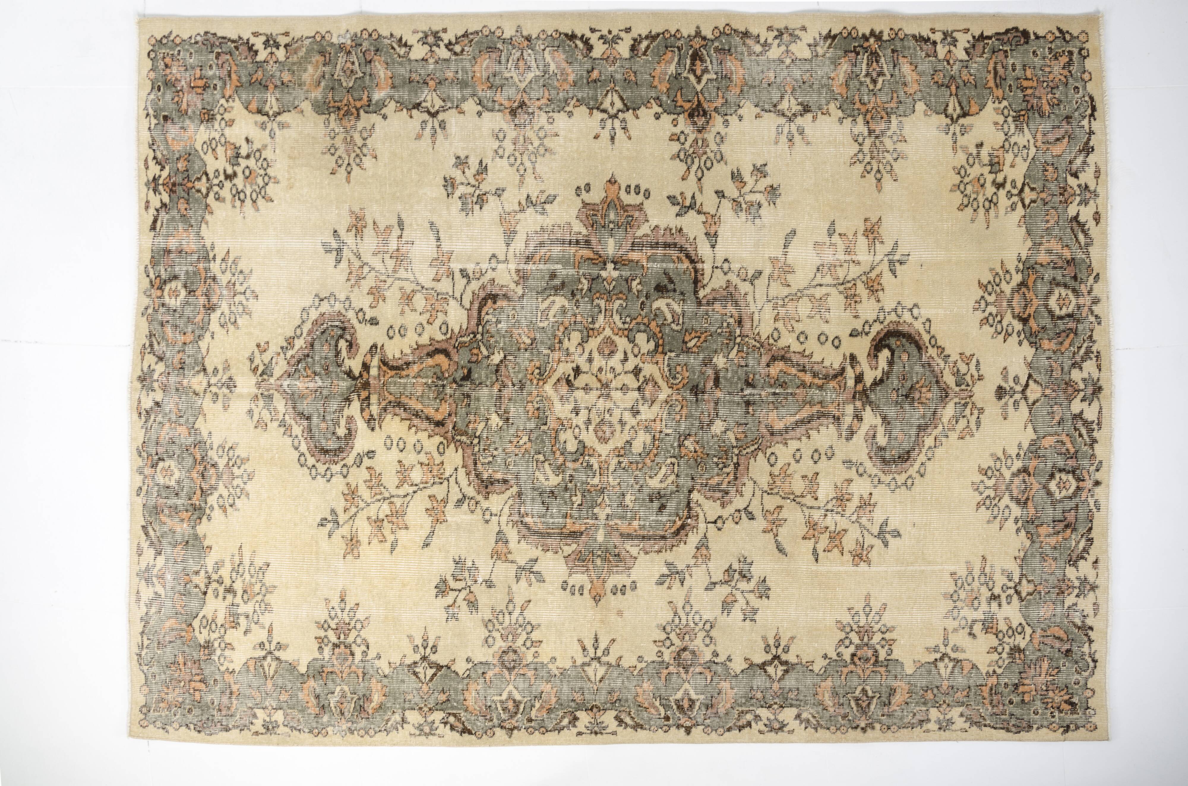 Floral Turkish Handmade Carpet sku-2041