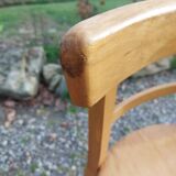 3 bistro chairs, light colour