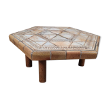 Vintage design Roger Capron coffee table