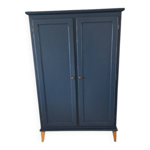 Armoire penderie bleu