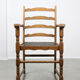 Chaises médiévales vintage en chêne, lot de 4