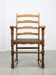 Chaises médiévales vintage en chêne, lot de 4