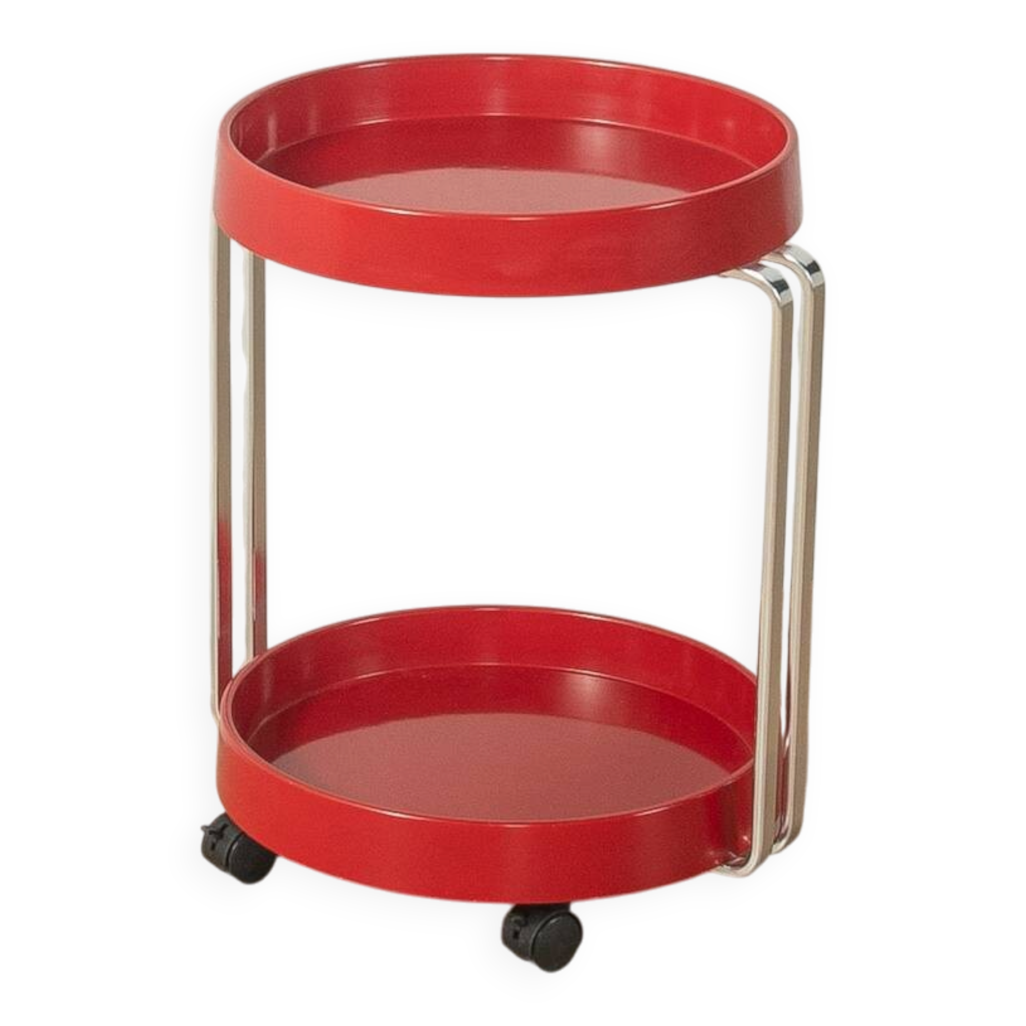 Space Age serving trolley from the 1970s, vintage