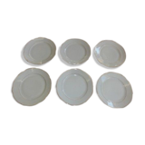 Bavaria white porcelain dinner plates