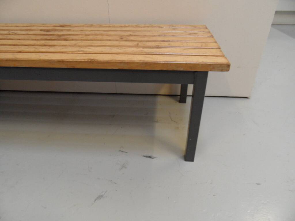 Vintage school bench