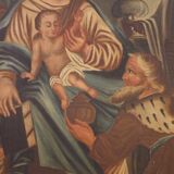 19th century Spanish painting Adoration of the Magi