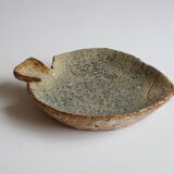 Fish shaped stoneware serving dish