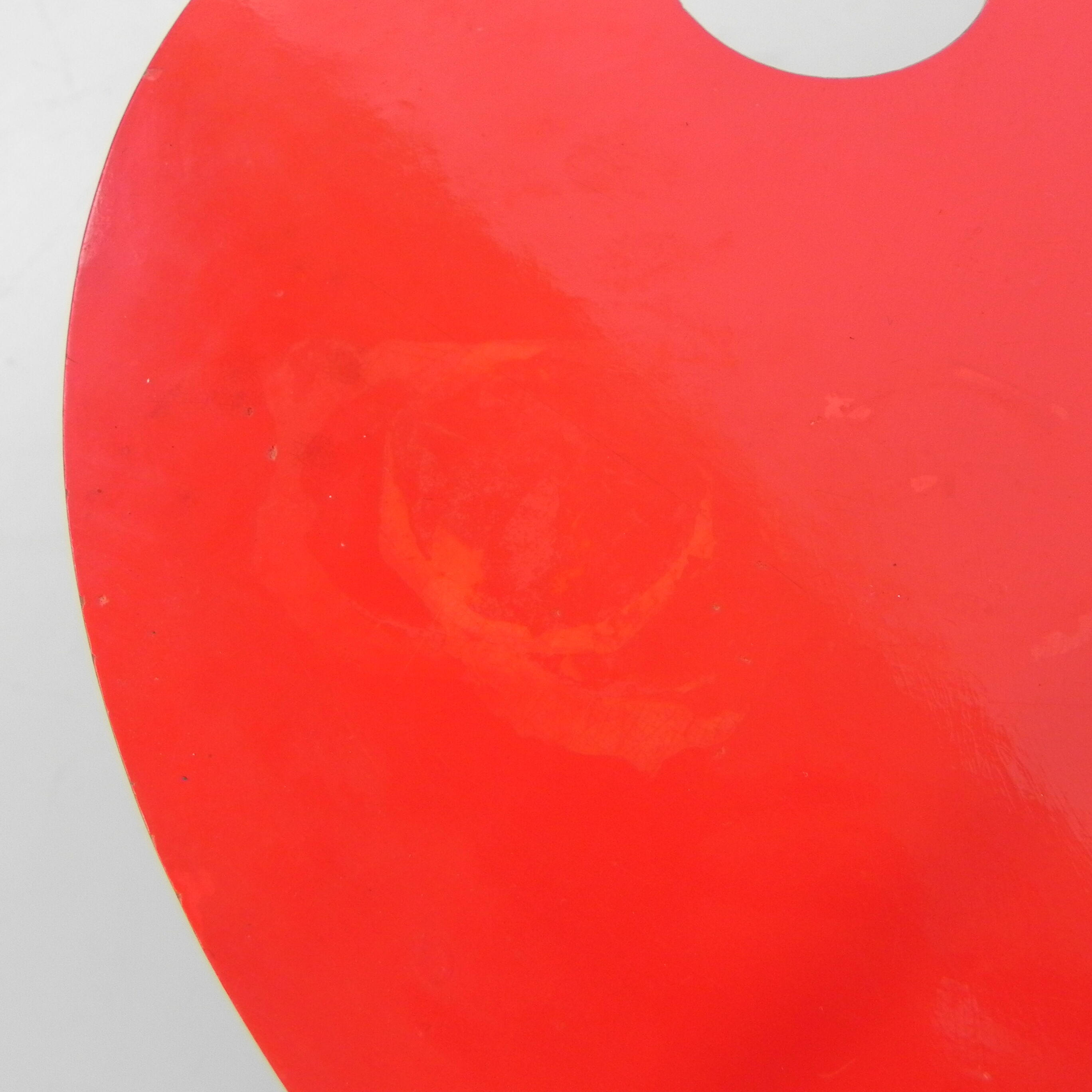 Side table Bois Manu by Lucien de Roeck, painter's palette