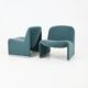 Paire de fauteuils « Alky » de Giancarlo Piretti pour Anonima Castelli, ann