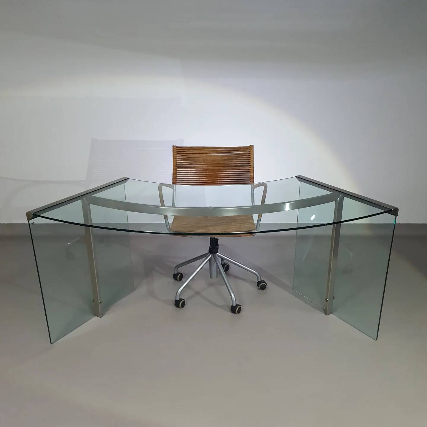 President Desk Galotti & Radice 1970s marked  President desk 172 x 80 x h 74 cm  Without damage or c