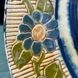 Glazed pottery plate A.Tripp 1943