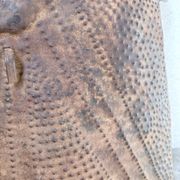 "Glagwa" shield embossed metal Cameroon 20th century