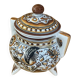 Old Apothecary Pot Coimbra Faience Polychrome Ceramic Portugal