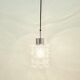 Pair of Bubble Glass Pendant Lights by Helena Tynell for Limburg, 1960s