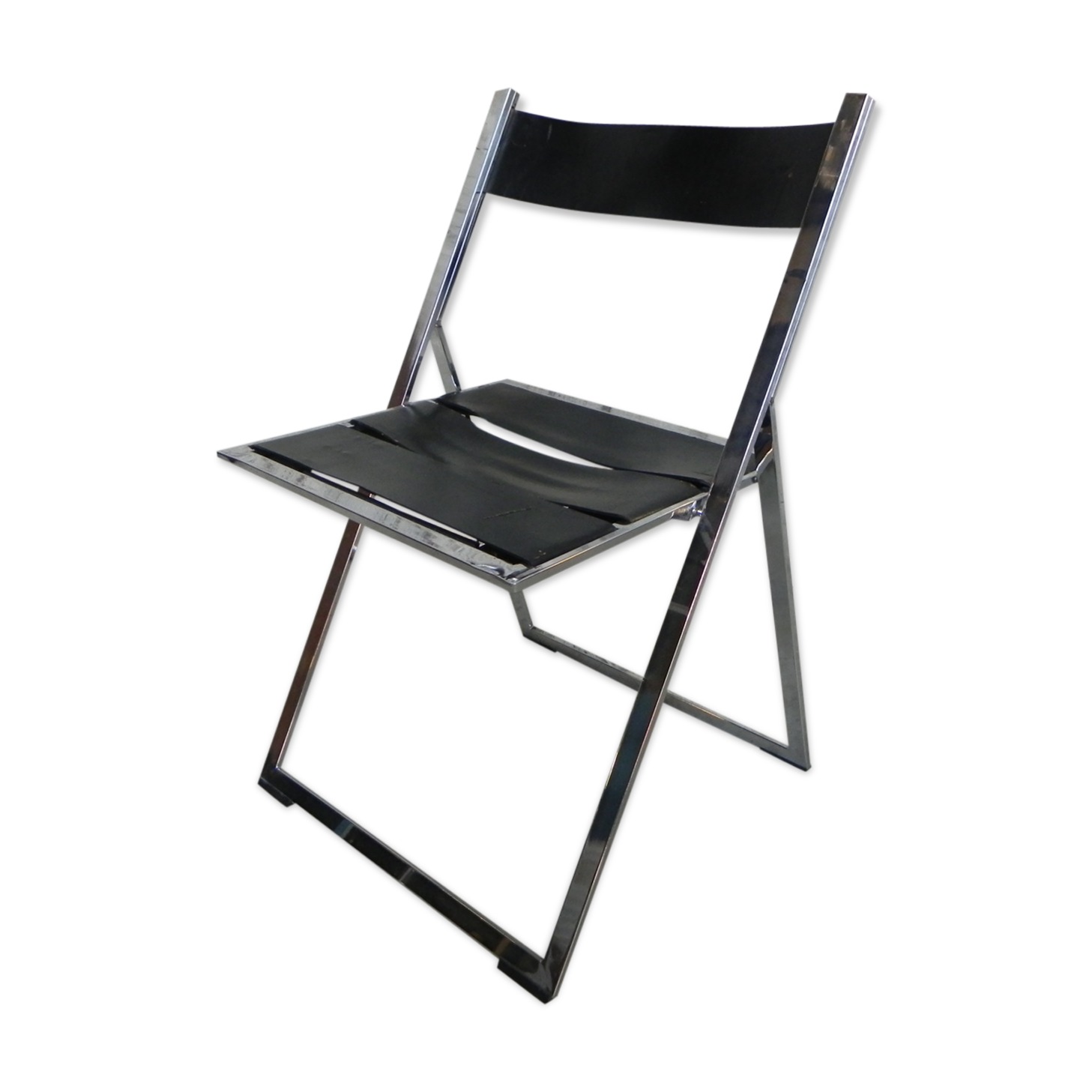 Vintage folding chair, Hulsta, Lubke