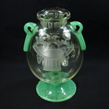 Charles Schneider art deco glass vase circa 1920