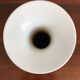 Franco Bucci Italian white ceramic vase, 1970s