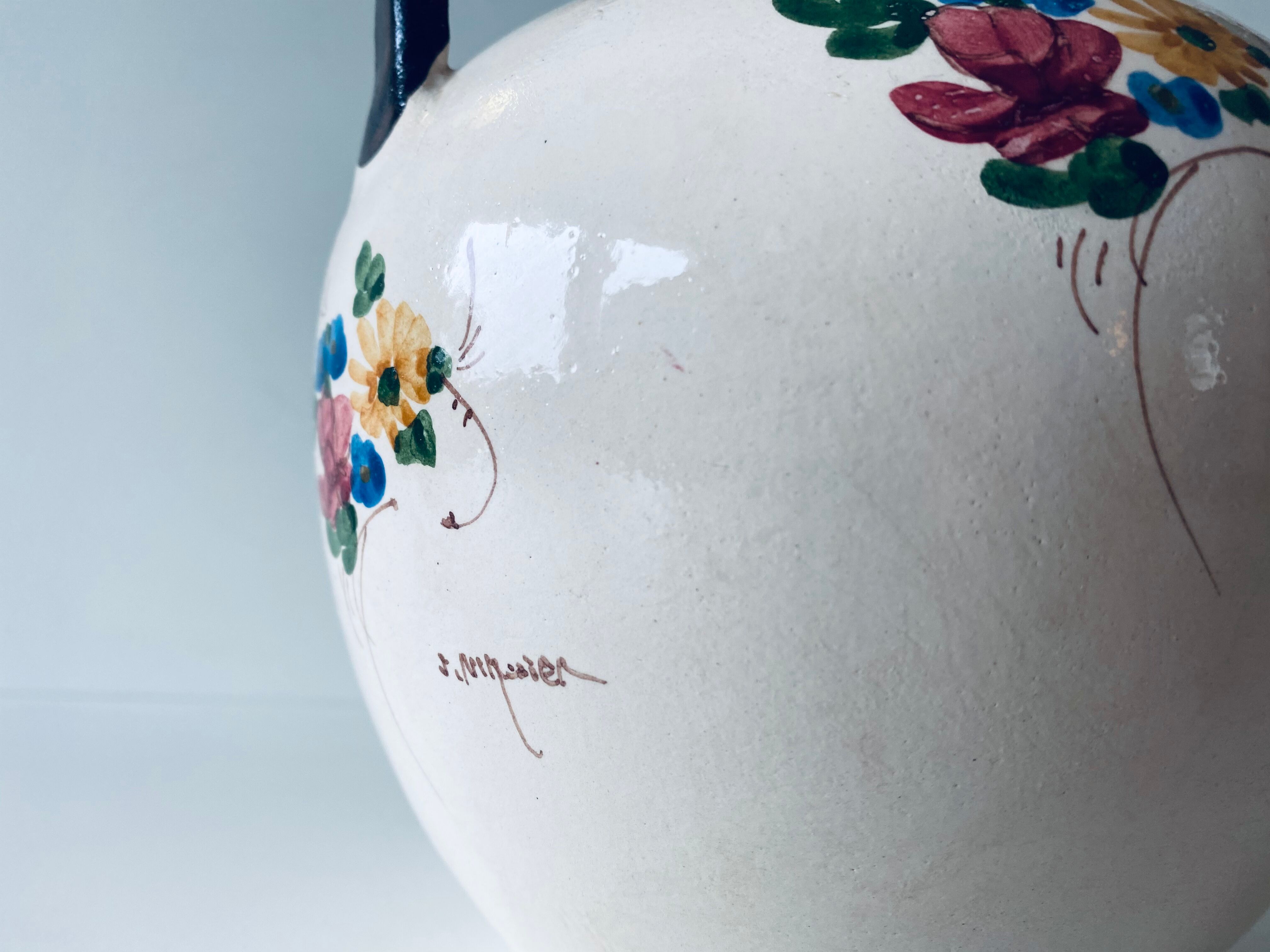 Art deco vase by Jérôme Massier Vallauris