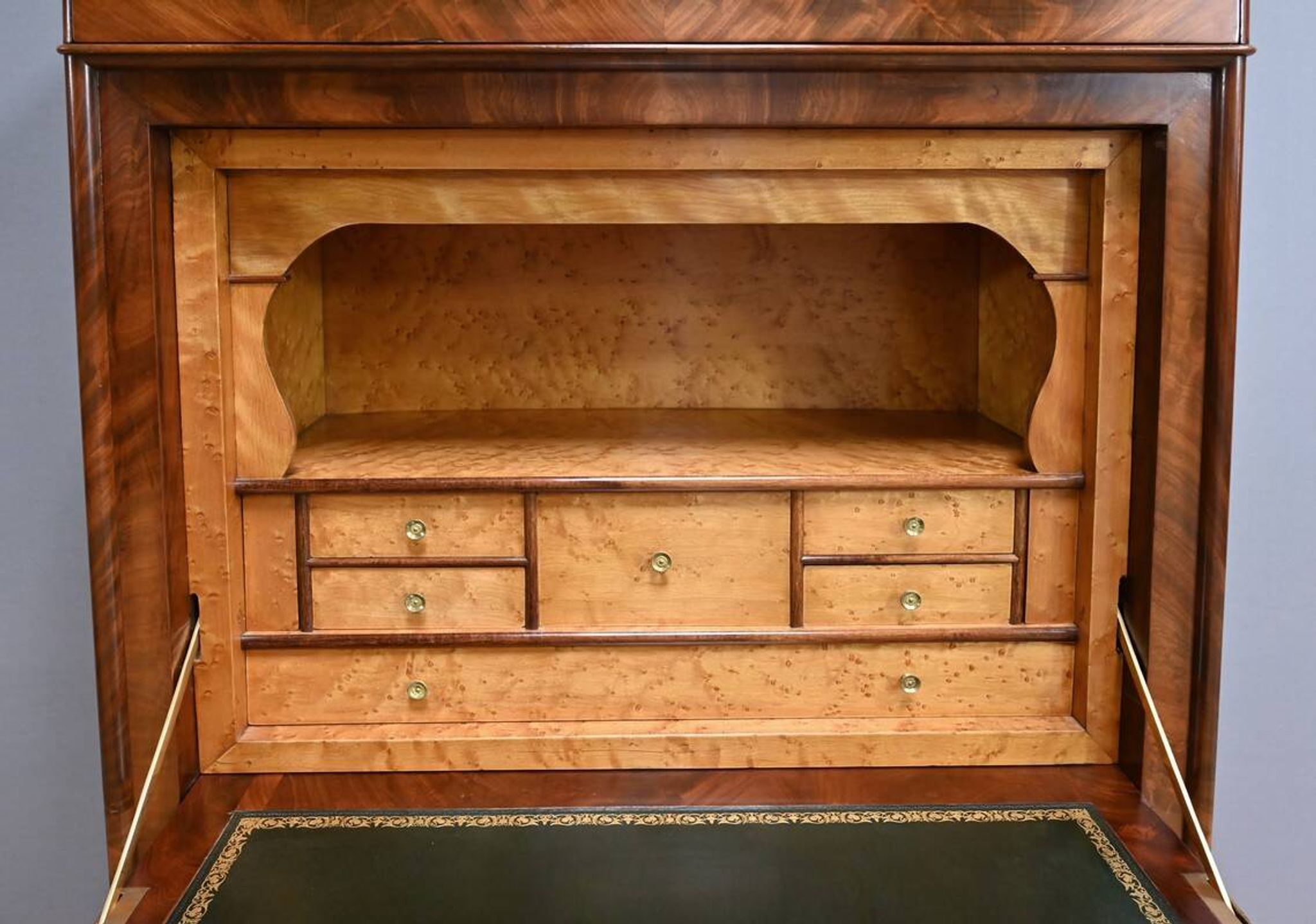 Mahogany and Burl Mahogany Secretary, Restoration Period – Part 1 X