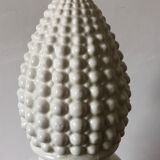 White ceramic lamp