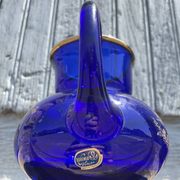 Service pichet De Nuit Bleu Verre