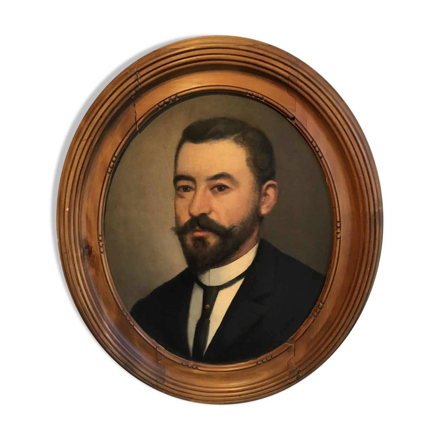 Portrait d’homme 19eme