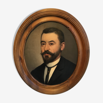 Portrait d’homme 19eme