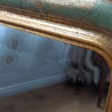 Decorative antique mirror marble effect 52x70cm