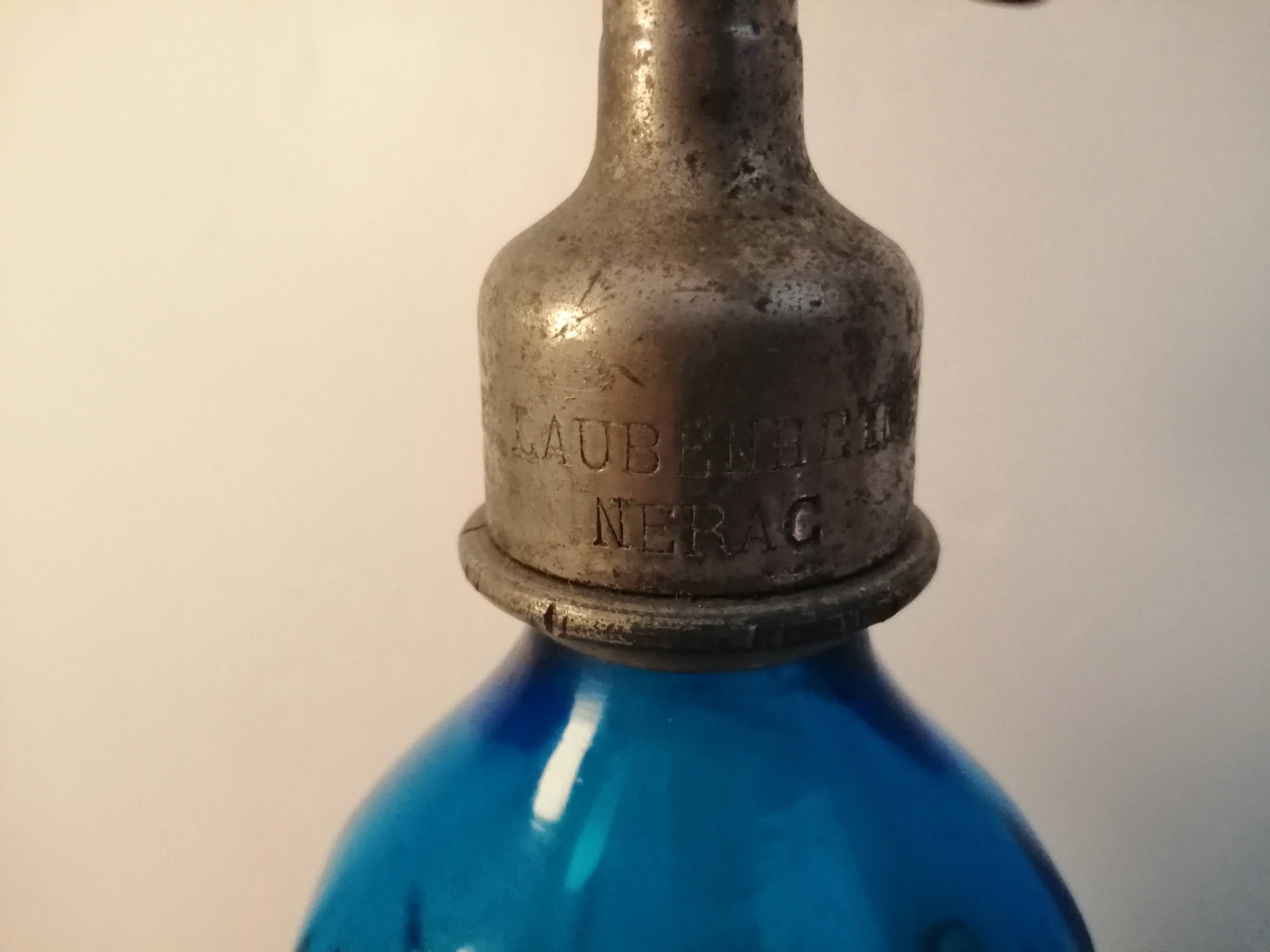 Old siphon - Laubenheimer brewery, Nerac, 1934