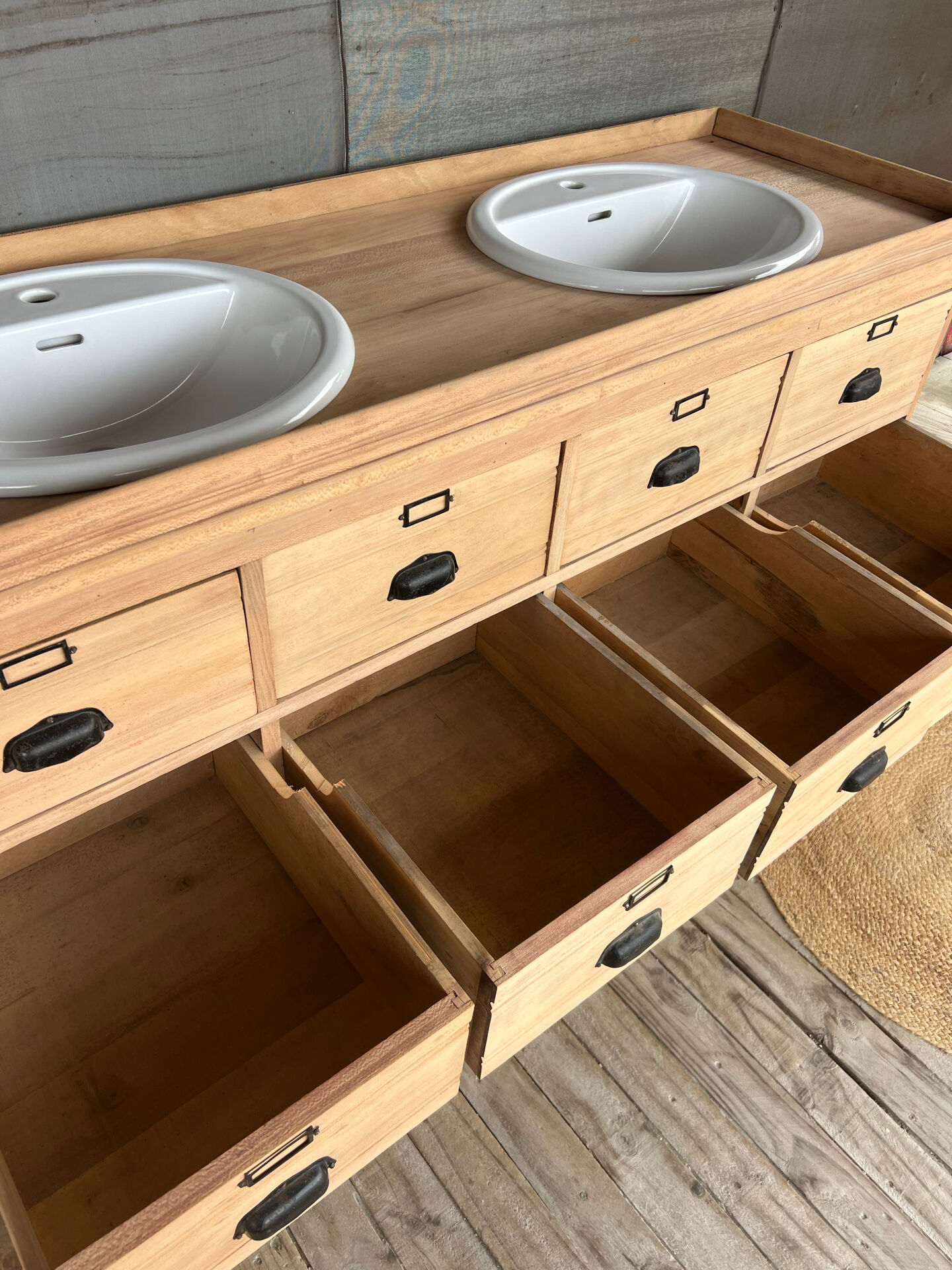 Meuble salle de bain vasque