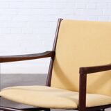 Ensemble de 2 fauteuil vintage en teck FDB Møbler