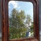 Miroir Louis Philippe 42 x 55 bois et stuc