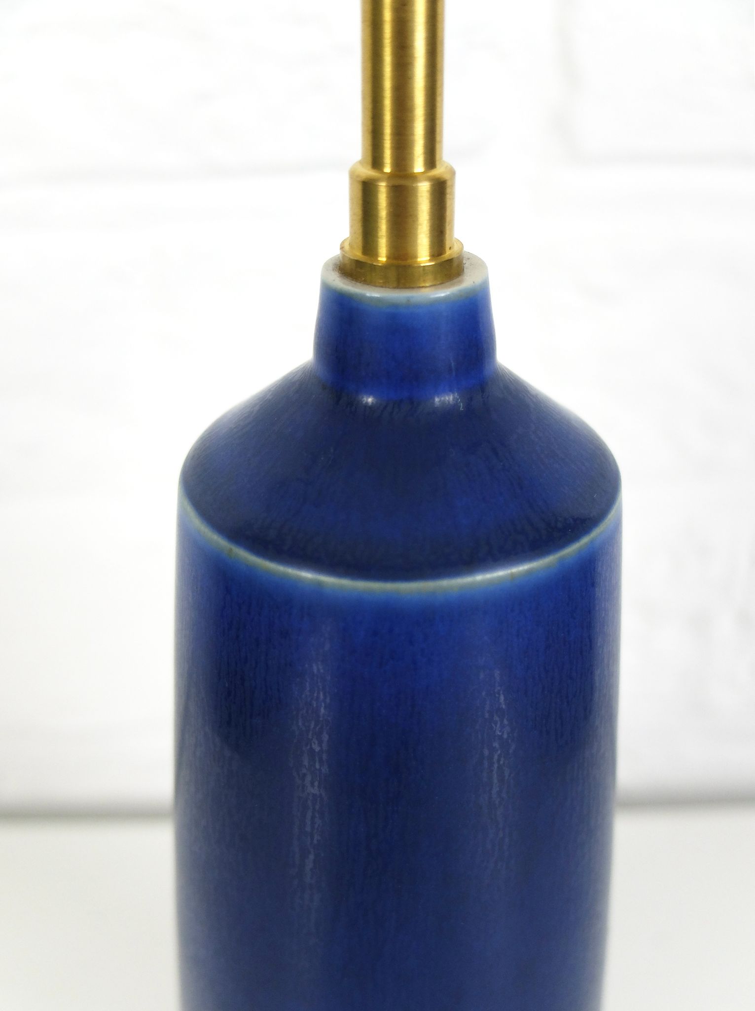Scandinavian ceramic table lamp Per Linnemann-Schmidt for Palshus, Denmark, 1960s