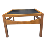 Table basse Reverso noir/ blanc - Bernard Vuarnesson -Années 70