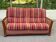 Two-seater sofa Art Deco inspiration Cavel France 2000s
