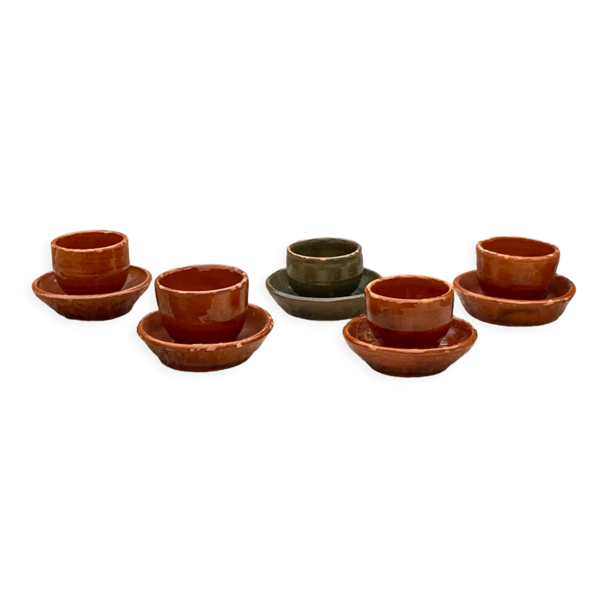 Handmade ceramic egg cups