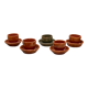 Handmade ceramic egg cups