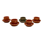 Handmade ceramic egg cups