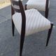Série de 4 chaises scandinave vers 1960