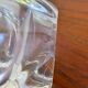 Ashtray Daum crystal 1950
