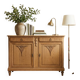 Magnificent antique buffet in solid oak – sandblasted / stripped
