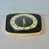 Pendulum, jaz wall clock, 60s, black formica