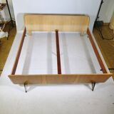 Lit double, années 50-60