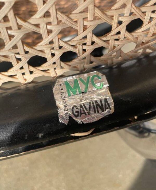 4 chaises Cesca originales de Marcel Breuer