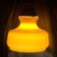 Suspension en verre opaline