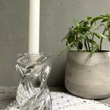 Crystal candle holder