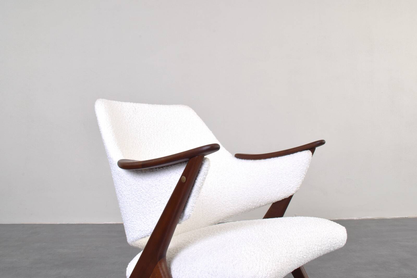 Fauteuils Mid-Century en Teck Knott de Brunstad Møbelfabrikk, Norvège, 1960