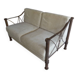 Wrought iron sofa