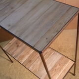 Console iron and wood